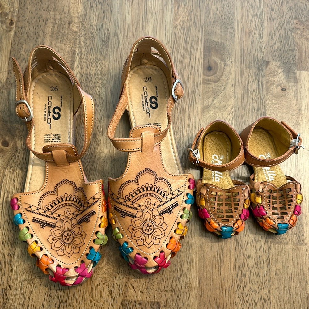 Sandals! Hand made. Beautiful design and details.